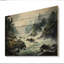 Colligan Storm, cascade d'eau I sur impression sur bois-1662957219