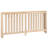 Vidaxl Radiator Cover Grey 66.5X7.5X33.1" Solid Wood Pine-125376843-125376849