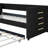 Modern Twin Daybed With Pull - Out Trundle, Black Velvet Bed, Stable Wood And Metal Frame, Ideal For Sleepovers, No Box Spring Upholstered Space Saving Solution Apartments, Construction, Fast Assembly