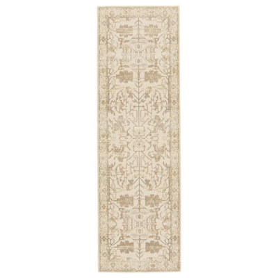 Tapis oriental crème / gris clair Cupertino