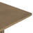 TREXM 6-Piece Farmhouse Dining Table Set, Rectangular Trestle Table And 4 Upholstered Chairs & Bench For Dining Room-1911140789