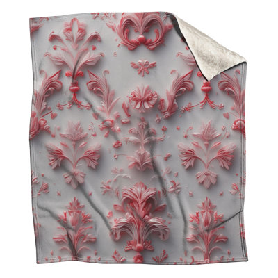 Couvertures ornementales roses