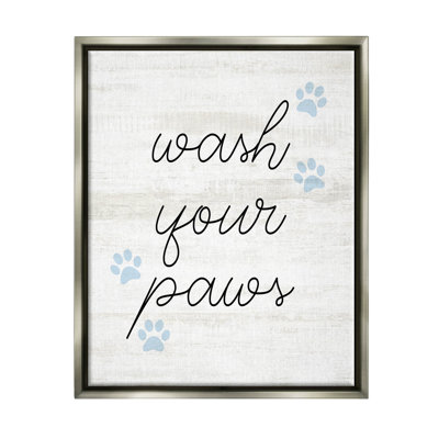 " Wash Your Paws Pet Shapes " by Lil' Rue