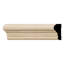 Moulure de chaise en bois massif l 1 po x l 2 3/8 po x L 96 po Wm392-96930534