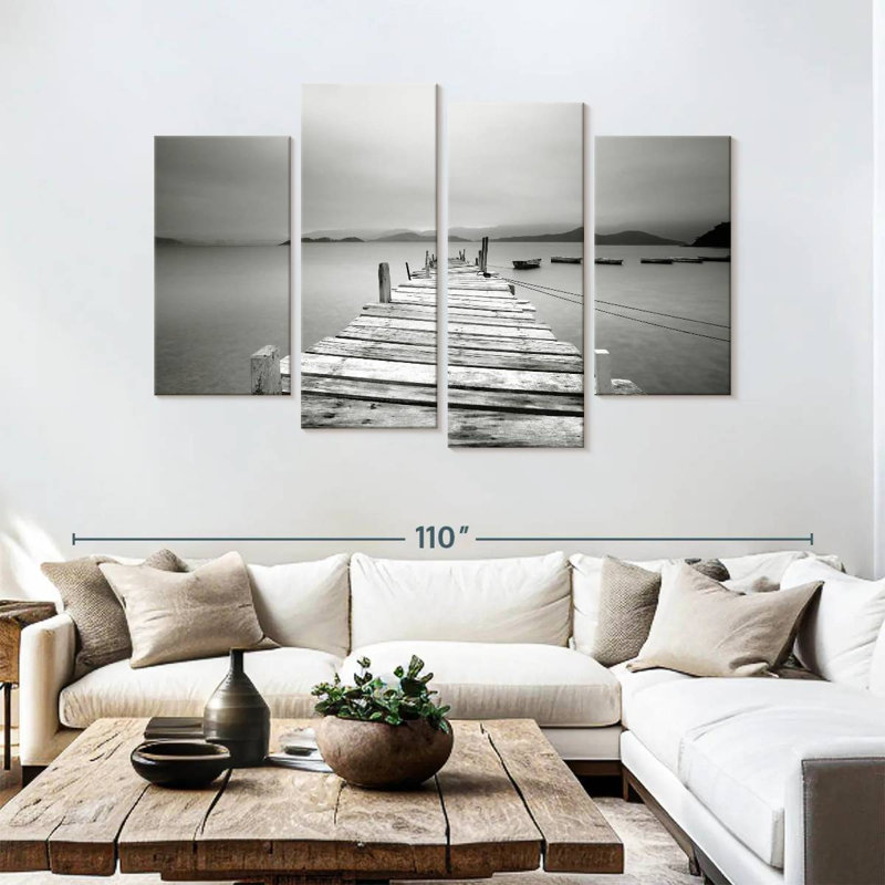 Aletra Monochrome Dock, 54" H x 84" W