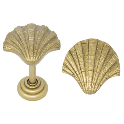 Retenue de rideau en médaillon Chantle Shell