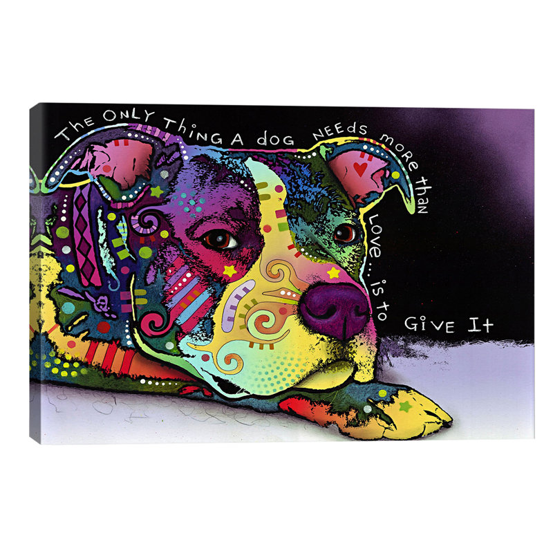 Affection by Dean Russo - Print on Canvas, 66.04 cm H x 45.72 cm W x 1.91 cm D, No Frame