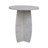 Karamvir Marble Cross Base End Table