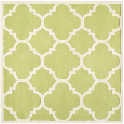 Cannen Hand Tufted Wool Geometric Rug