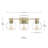 3 - Light Dimmable Vanity Light