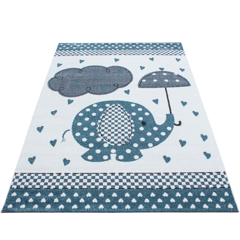 Baymore Animal Print Flatweave Area Rug, Rechteckig 160 x 230 cm