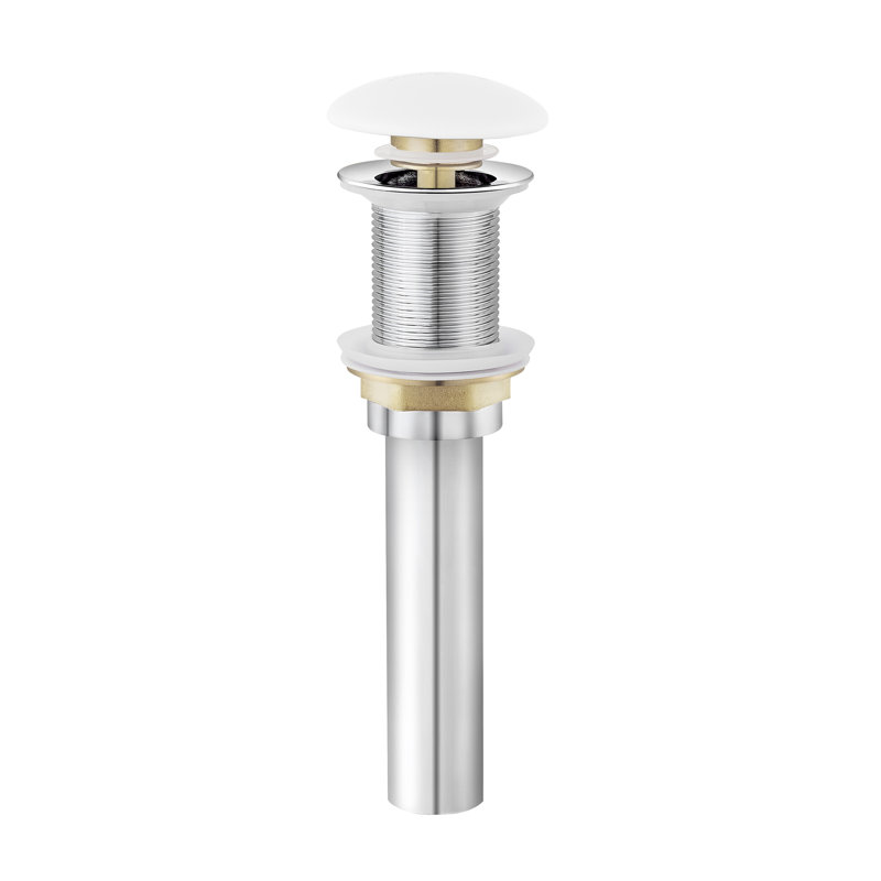 Swiss Madison Ceramic Pop-up Bathroom Sink Drain, White