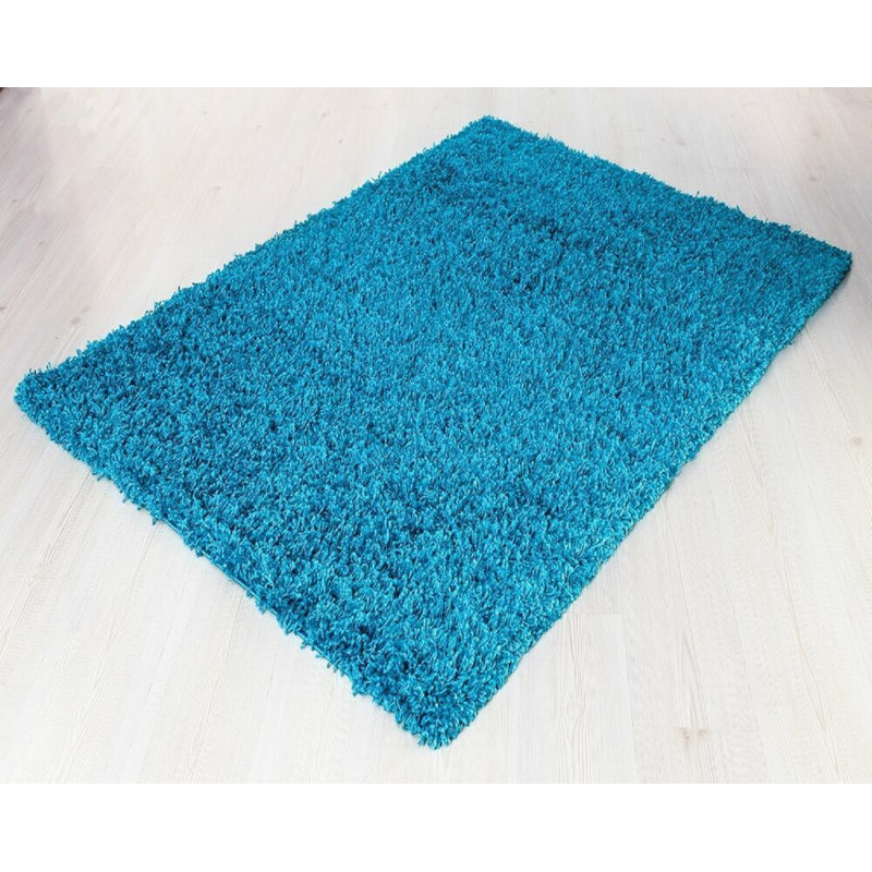 Aanuoluwa Solid Colour Shag 60cm X 110cm Indoor / Outdoor Area Rug