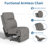 Satori 125" W 9-Piece Modular Upholstered Power Reclining Sectional with Adjustable Lumbar Support, Headrests and Footrests -100790223