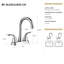 12.06" CUPC Certified 2-Handle Bathroom Sink Faucet-110713028