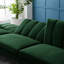 Ensemble de salon en velours Knesha