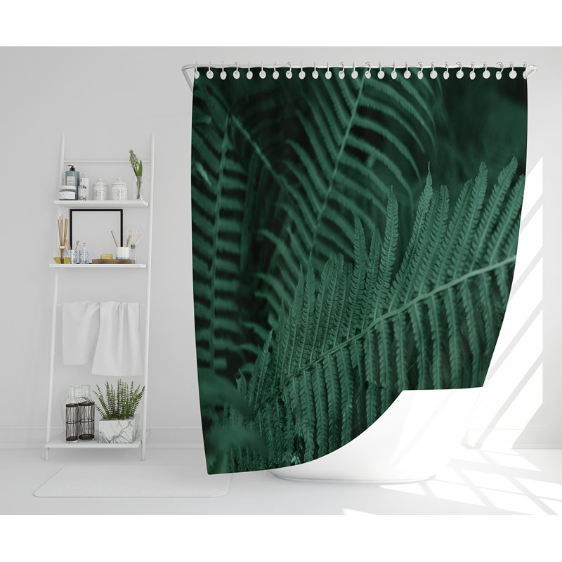 Elizah 13 Piece Polyester Shower Curtain Set
