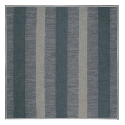 Machine Washable Checkered Grey Area Rug