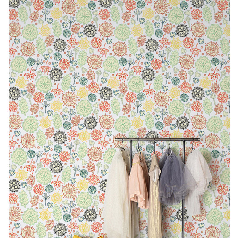 Brytney 2.5m x 2.5m Matte Mural, 290 x 290cm