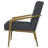 Kirra Upholstered Metal Arm Accent Chair-238515230