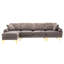 Canapé modulaire en U avec repose-pieds-986048090
