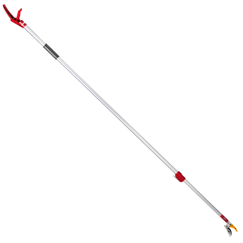 Tondeuse télescopique, outil de jardin 4-en-1 Cut & Hold, 7.55" H x 3.5" W x 3.5" D