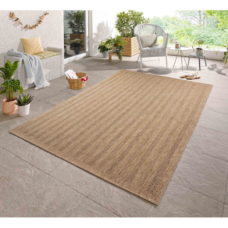Whetzel Striped Area Rug, Rectangle 120 x 170cm