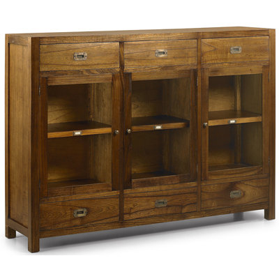 Guildhall 3 Door 6 Drawer Highboard