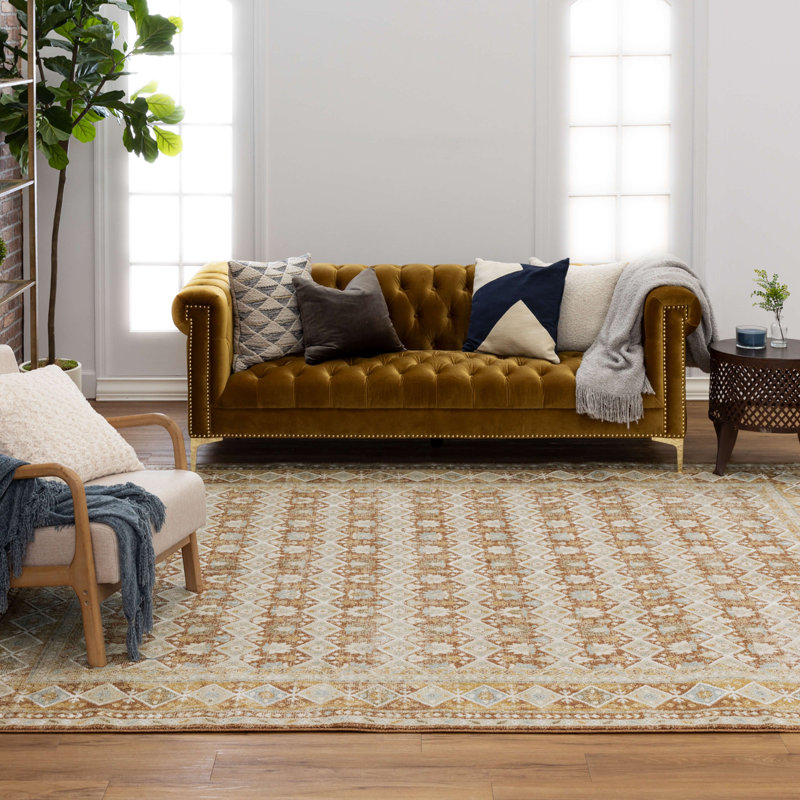 Tapis d'intérieur en terre cuite Windermere Karastan Staveley, Rectangle 10 pi x 14 pi