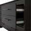 Commodes 6 tiroirs Wenge, ensemble de 2