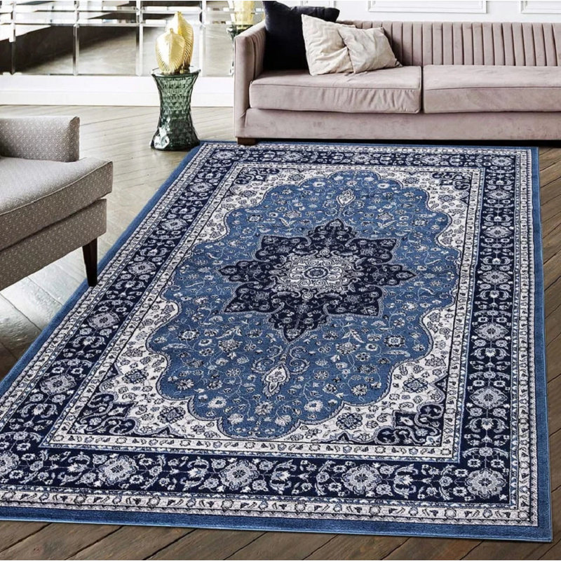 Geometric Indoor / Outdoor Area Rug, Rectangle 80 x 150 cm