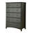Solid Wood Chest Shaker Style 5 Drawers-1465197445