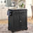 Hedon Granite Top Kitchen Cart-910881255