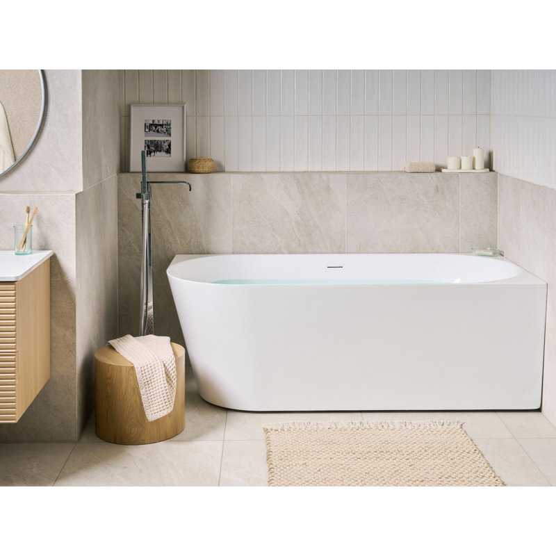Mahone 1700mm x 790mm Corner Soaking Bathtub