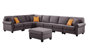 Grey Polyester Blend