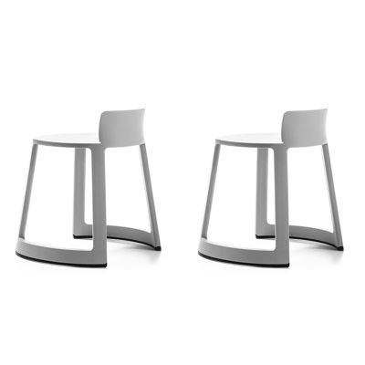 Revo Stool - Eco Light Gray (set Of 2)