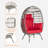 Wicker Outdoor Lounge Chair-96071681-96071676