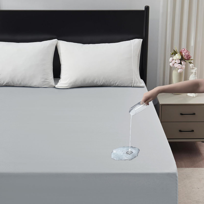 Mattress Protector Case Pack, Kingsize (5'), Silver