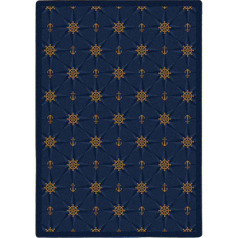 Whimsy Geometric Indoor Rug, Rectangle  5'4" x 7'8"