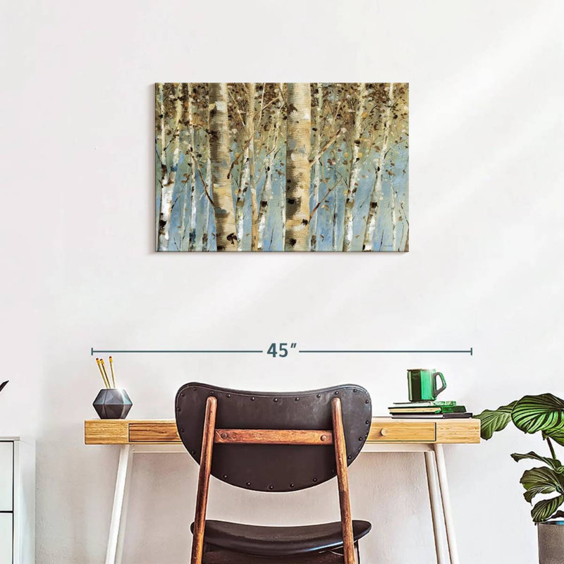 Harnek Birch White Forest I, 20" H x 30" W