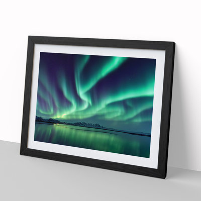Tranquil Northern Lights - Single Picture Frame Print