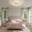 24'' Flush Mount Dimmable Ceiling Fan With LED Lights Bedroom Ceiling Fan-1203582114