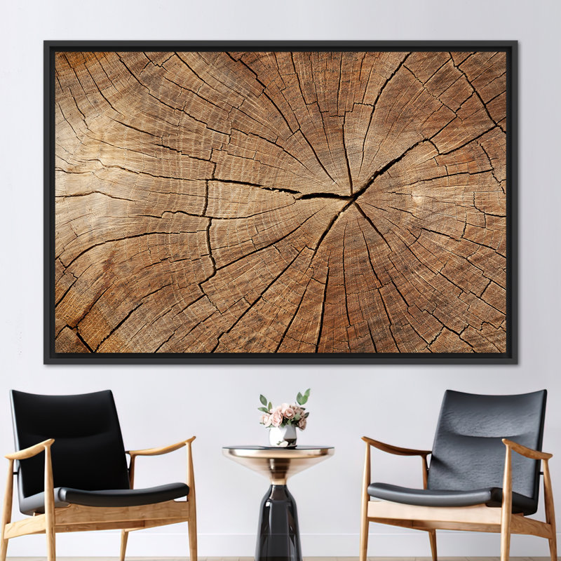 Print on Canvas, 25 cm H x 35 cm W, Framed Print without Mat, Black