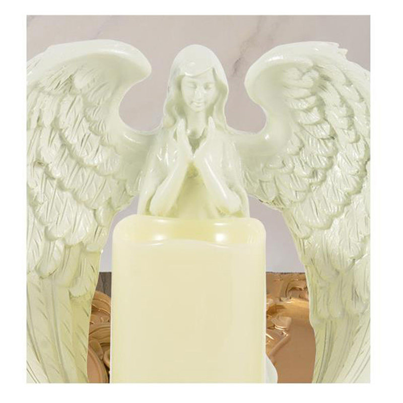 Lampe bougie avec bougeoirs
