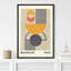 Oeuvre classique moderne Mid Century Boho Bauhaus-99142392-99142391