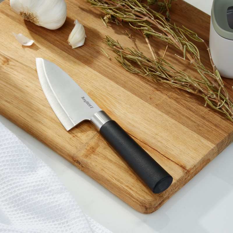 Couteau de Santoku en acier inoxydable avec trous BergHOFF DiNA Codon, 4.5"