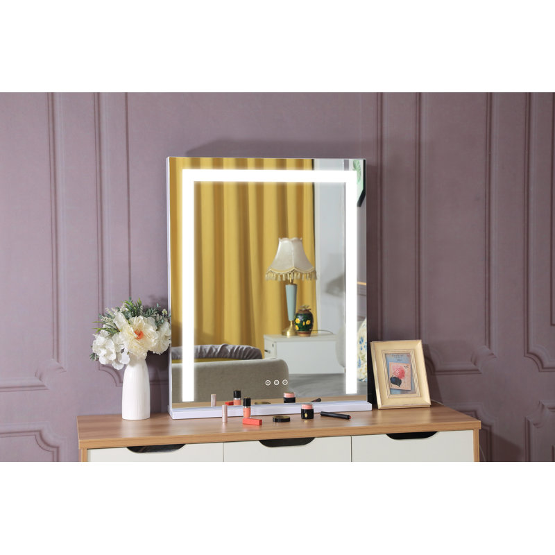 Hagberg Flat Mirror, 65cm H x 80cm W