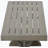 Coffee Table Mission Influences,Bottom Shelf RustResistant,Weather Resistant Functional and Stylish