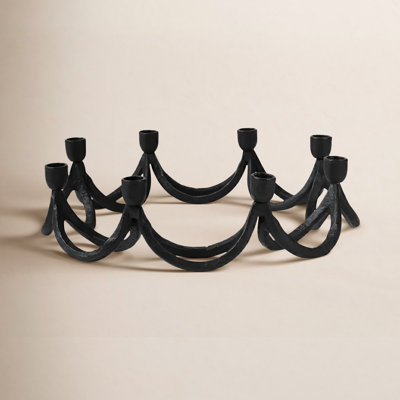 Sonora 4.25" Metal Tabletop Candelabra