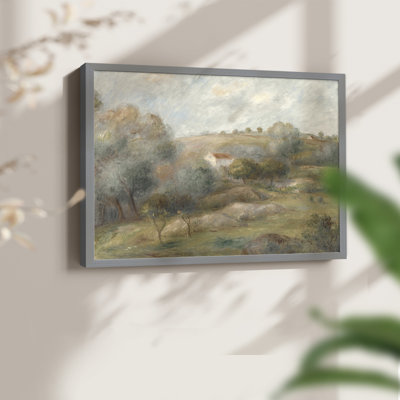 Paysages rétro-CDXLVII - reproduction encadrée - réarmable